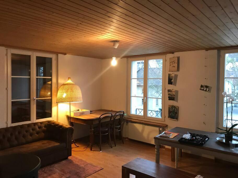 Simple Flat 72 M2 In The Centre Of Burgdorf With Private Parking Apartment Exterior photo